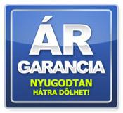 Árgarancia - Mindig a legjobb ár a piacon, árfolyamingadozás nélkül!