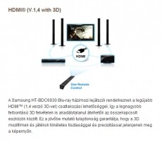 SAMSUNG HT-C6930W Audio-Video / Hifi / Multimédia - Házimozi - Blu-Ray házimozi szett - 1194