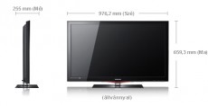 SAMSUNG LE-40C654 M1W Televíziók - LCD televízió - 1204