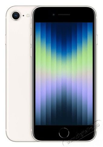 Apple iPhone SE3 4,7" 5G 4/64GB Starlight (fehér) okostelefon Mobil / Kommunikáció / Smart - Okostelefon - iOS - 398775