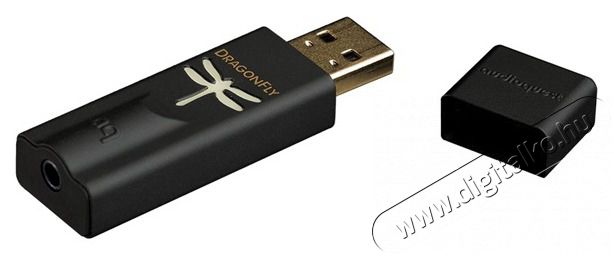 AUDIOQUEST Dragonfly Black USB DAC Előfok és fejhallgató erősítő Audio-Video / Hifi / Multimédia - Fül és Fejhallgatók - Fejhallgató kiegészítő - 393499