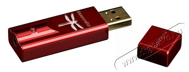 AUDIOQUEST Dragonfly Red USB DAC Előfok és fejhallgató erősítő Audio-Video / Hifi / Multimédia - Fül és Fejhallgatók - Fejhallgató kiegészítő - 393599
