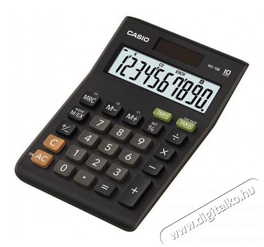 Casio MS-10 B S számológép Iroda és számítástechnika - Számológép - Irodai - 297115