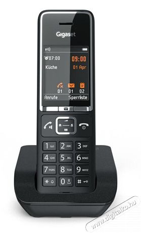 Gigaset Comfort 550 fekete dect telefon Mobil / Kommunikáció / Smart - DECT / cordless telefon - 442018