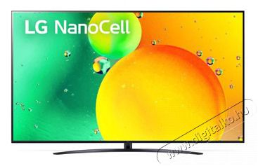 LG 86NANO763QA UHD Nanocell Smart TV Televíziók - LED televízió - UHD 4K felbontású - 382476