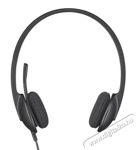 Logitech H340 USB vezetékes headset (981-000475) Audio-Video / Hifi / Multimédia - Fül és Fejhallgatók - Fejhallgató mikrofonnal / headset - 321780