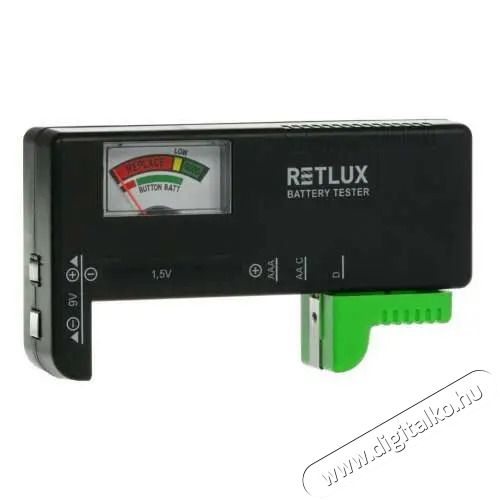 Retlux RDM 1002 analog elem teszter Háztartás / Otthon / Kültér - Szerszám - Mérőműszer - 495190