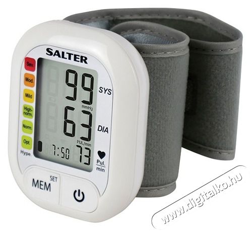 Salter BPW-9101 Automata csuklós vérnyomásmérő Szépségápolás / Egészség - Vérnyomásmérő - Csukló vérnyomásmérő - 393531