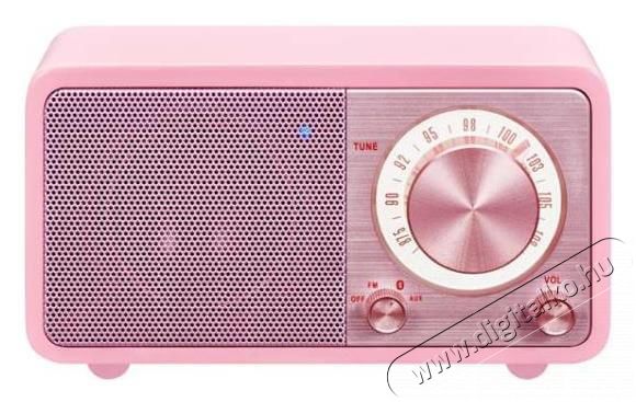 Sangean WR-7 Genuine Mini Bluetooth FM rádió (pink) Audio-Video / Hifi / Multimédia - Rádió / órás rádió - Munka és szabadidő rádió - 347461