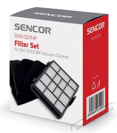 Sencor SVX 027HF HEPA szűrő (SVC 9300) Háztartás / Otthon / Kültér - Porszívó / takarítógép - Szűrő - 352041
