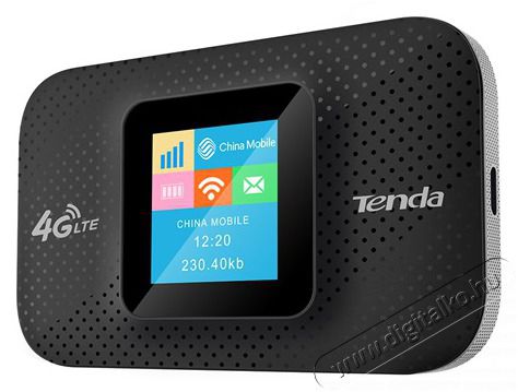TENDA 4G185 4G/LTE LCD kijelzős hordozható mobil router Iroda és számítástechnika - Hálózat - Router - 390458
