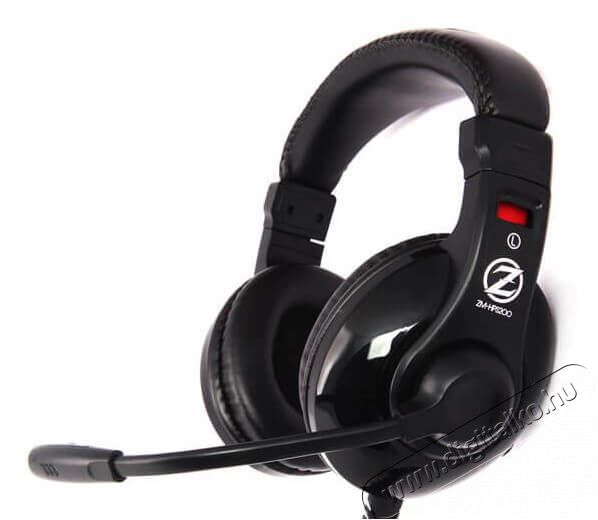Zalman ZM-HPS200 Gamer headset Audio-Video / Hifi / Multimédia - Fül és Fejhallgatók - Fejhallgató mikrofonnal / headset - 325546