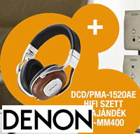 Denon Music Maniac fejhallgató akció