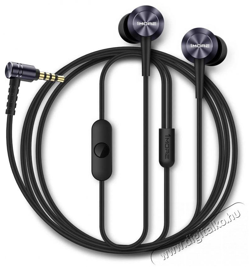 1MORE Piston Fit In-Ear Headphones Gray Audio-Video / Hifi / Multim&eacute;dia - F&uuml;l &eacute;s Fejhallgat&oacute;k - F&uuml;lhallgat&oacute; - 509841