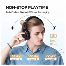 1MORE SONOFLOW PRO BLACK FEJHALLGAT&Oacute; Audio-Video / Hifi / Multim&eacute;dia - F&uuml;l &eacute;s Fejhallgat&oacute;k - Fejhallgat&oacute; - 517931