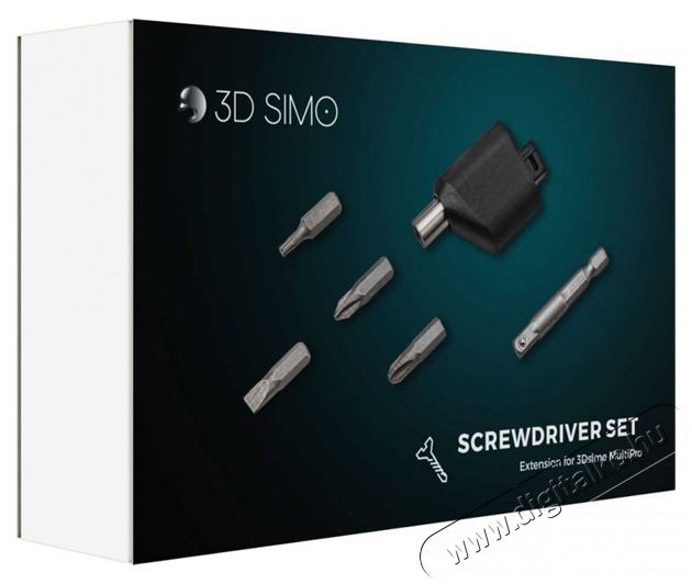 3DSimo MultiPro kieg&eacute;sz&iacute;tő csavarh&uacute;z&oacute; szett H&aacute;ztart&aacute;s / Otthon / K&uuml;lt&eacute;r - Szersz&aacute;m - Csavarh&uacute;z&oacute; / kulcs / f&uacute;r&oacute; / szersz&aacute;m k&eacute;szlet - 404850