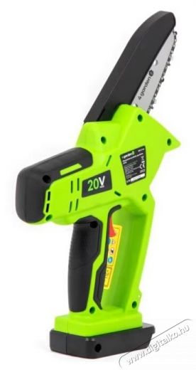4Garden AP10 akkumul&aacute;toros mini l&aacute;ncfűr&eacute;sz, 20 V-os motor, Pengehossz 10 cm, L&aacute;ncvastags&aacute;g 1-1 mm, 1/4-es l&aacute;ncoszt&aacute;s, 3200rpm, T&ouml;ltő &eacute;s akkumul&aacute;tor n&eacute;lk&uuml;l, Z&ouml;ld H&aacute;ztart&aacute;s / Otthon / K&uuml;lt&eacute;r - K&uuml;lt&eacute;r / kerti term&eacute;k / grill - L&aacute;ncfűr&eacute;sz - 534798