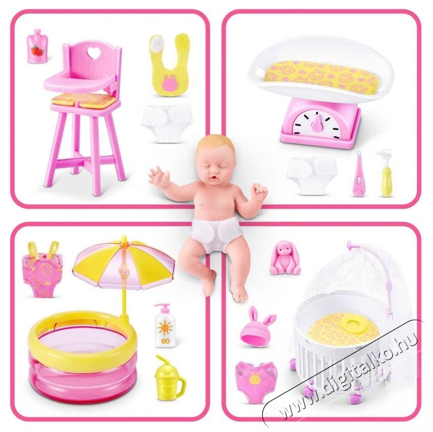 5 surprise My Mini Baby Mini Brands Meglepet&eacute;s figura, 2 sz&eacute;ria H&aacute;ztart&aacute;s / Otthon / K&uuml;lt&eacute;r - J&aacute;t&eacute;k / Sport - J&aacute;t&eacute;kfigura - 534045