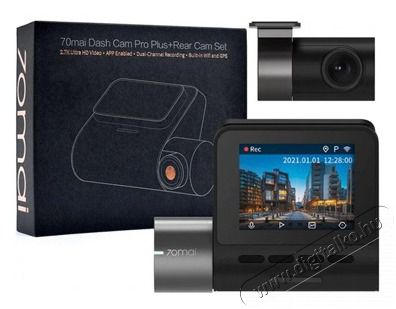 70mai DASH CAM PRO PLUS+ A500S RC06 SET MENETR&Ouml;GZ&Iacute;TŐ KAMERA Aut&oacute;hifi / Aut&oacute; felszerel&eacute;s - Tolat&oacute; radar / kamera - Tolat&oacute; radar / kamera - 496070