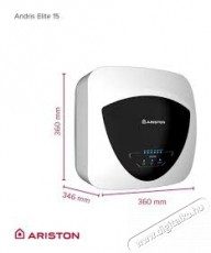 Ariston Andris Elite 15U PL EU H&aacute;ztart&aacute;s / Otthon / K&uuml;lt&eacute;r - V&iacute;zmeleg&iacute;tő / bojler / t&aacute;rol&oacute; - Bojler / melegv&iacute;z t&aacute;rol&oacute; - 515179