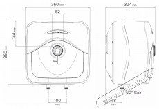 Ariston Andris RS 15 EU elektromos v&iacute;zmeleg&iacute;tő, 15 l, 1200 W, LED vil&aacute;g&iacute;t&aacute;s, IPX1 elektromos v&eacute;delem, Be&eacute;p&iacute;t&eacute;si lehetős&eacute;g a mosogat&oacute; f&ouml;l&eacute;, Hőm&eacute;rs&eacute;klet be&aacute;ll&iacute;t&aacute;s H&aacute;ztart&aacute;s / Otthon / K&uuml;lt&eacute;r - V&iacute;zmeleg&iacute;tő / bojler / t&aacute;rol&oacute; - V&iacute;zmeleg&iacute;tő - 534228