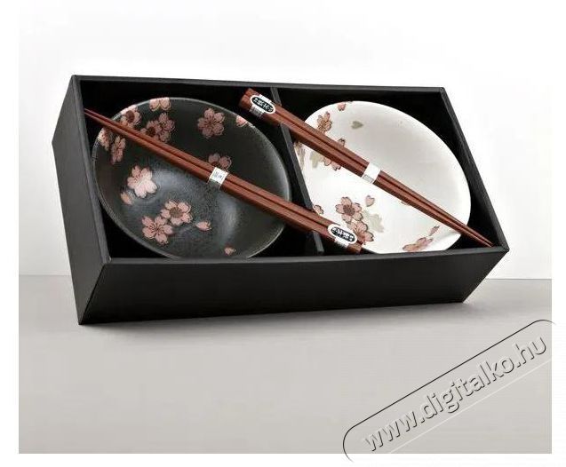 Made In Japan Cherry Blossom T&aacute;lk&eacute;szlet p&aacute;lcik&aacute;kkal, 400 ml, 2 db Konyhai term&eacute;kek - Ed&eacute;ny - Ed&eacute;ny k&eacute;szlet - 515591