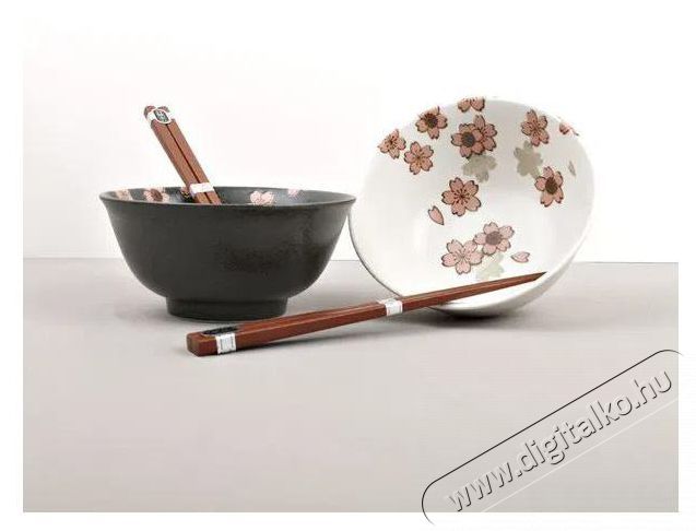 Made In Japan Cherry Blossom T&aacute;lk&eacute;szlet p&aacute;lcik&aacute;kkal, 400 ml, 2 db Konyhai term&eacute;kek - Ed&eacute;ny - Ed&eacute;ny k&eacute;szlet - 515591