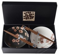 Made In Japan Cherry Blossom T&aacute;lk&eacute;szlet p&aacute;lcik&aacute;kkal, 400 ml, 2 db Konyhai term&eacute;kek - Ed&eacute;ny - Ed&eacute;ny k&eacute;szlet - 515591