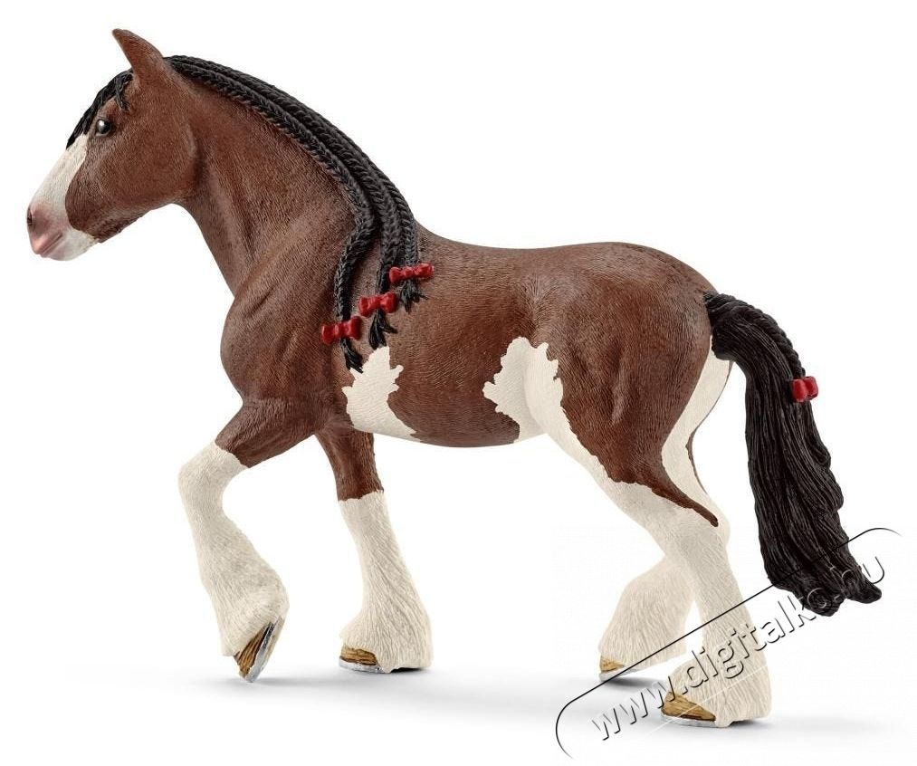 Schleich clydesdale kanca figura H&aacute;ztart&aacute;s / Otthon / K&uuml;lt&eacute;r - J&aacute;t&eacute;k / Sport - J&aacute;t&eacute;kfigura - 534643