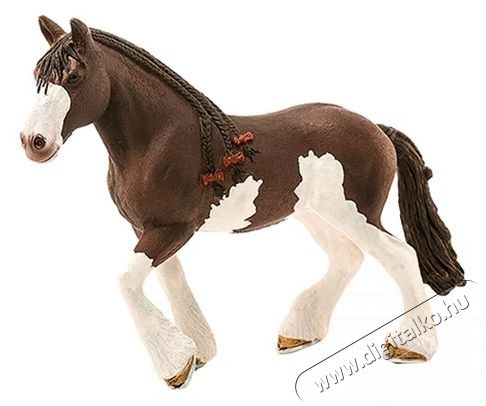 Schleich clydesdale kanca figura H&aacute;ztart&aacute;s / Otthon / K&uuml;lt&eacute;r - J&aacute;t&eacute;k / Sport - J&aacute;t&eacute;kfigura - 534643