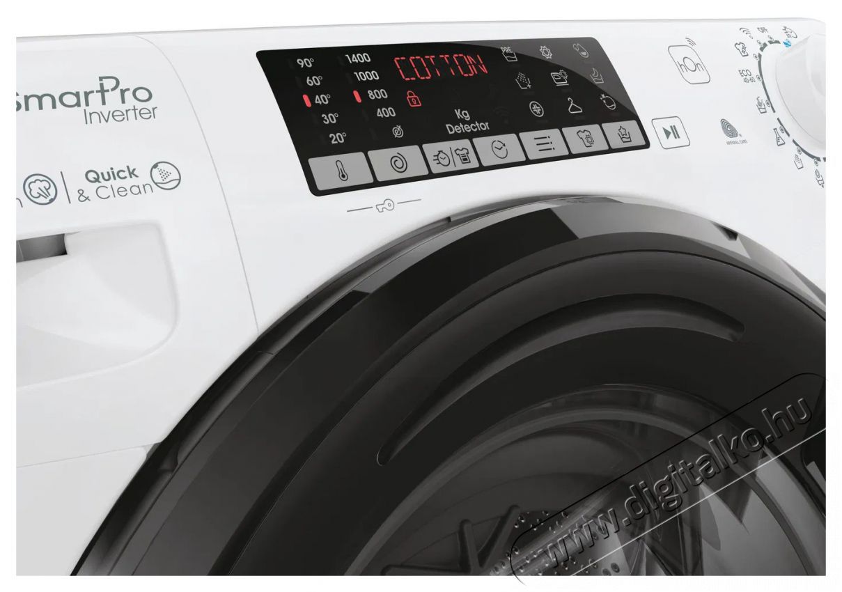 Candy CSOW41076TWMB8-S Smart Pro Inverter H&aacute;ztart&aacute;s / Otthon / K&uuml;lt&eacute;r - Mos&oacute;g&eacute;p / sz&aacute;r&iacute;t&oacute;g&eacute;p - Mos&oacute;-sz&aacute;r&iacute;t&oacute;g&eacute;p - 515280