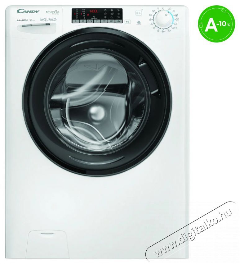 Candy CSOW44644TWMB6-S Smart Pro Inverter SLIM H&aacute;ztart&aacute;s / Otthon / K&uuml;lt&eacute;r - Mos&oacute;g&eacute;p / sz&aacute;r&iacute;t&oacute;g&eacute;p - Mos&oacute;-sz&aacute;r&iacute;t&oacute;g&eacute;p - 515279