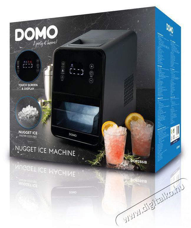 Domo DO9286IB Konyhai term&eacute;kek - Konyhai kisg&eacute;p (s&uuml;t&eacute;s / főz&eacute;s / hűt&eacute;s / &eacute;telk&eacute;sz&iacute;t&eacute;s) - J&eacute;gkocka k&eacute;sz&iacute;tő g&eacute;p - 515306