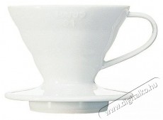 Hario Dripper V60-01, ker&aacute;mia, feh&eacute;r Konyhai term&eacute;kek - Konyhai eszk&ouml;z - Egy&eacute;b konyhai eszk&ouml;z - 515519