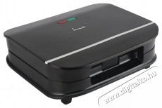 FRAM FSM-700BK szendvicss&uuml;tő, 700 W, tapad&aacute;smentes fel&uuml;let, fekete Konyhai term&eacute;kek - Konyhai kisg&eacute;p (s&uuml;t&eacute;s / főz&eacute;s / hűt&eacute;s / &eacute;telk&eacute;sz&iacute;t&eacute;s) - Melegszendvics / gofri s&uuml;tő - 534280