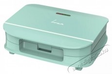 FRAM FSM-700GR szendvicss&uuml;tő, 700 W, 2 szendvics kapacit&aacute;s, fix lapok tapad&aacute;smentes bevonattal, f&uuml;ggőleges t&aacute;rol&aacute;s&uacute; kialak&iacute;t&aacute;s, z&ouml;ld Konyhai term&eacute;kek - Konyhai kisg&eacute;p (s&uuml;t&eacute;s / főz&eacute;s / hűt&eacute;s / &eacute;telk&eacute;sz&iacute;t&eacute;s) - Melegszendvics / gofri s&uuml;tő - 534279
