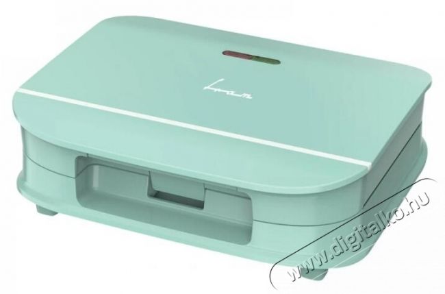 FRAM FSM-700GR szendvicss&uuml;tő, 700 W, 2 szendvics kapacit&aacute;s, fix lapok tapad&aacute;smentes bevonattal, f&uuml;ggőleges t&aacute;rol&aacute;s&uacute; kialak&iacute;t&aacute;s, z&ouml;ld Konyhai term&eacute;kek - Konyhai kisg&eacute;p (s&uuml;t&eacute;s / főz&eacute;s / hűt&eacute;s / &eacute;telk&eacute;sz&iacute;t&eacute;s) - Melegszendvics / gofri s&uuml;tő - 534279