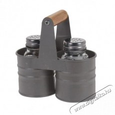 Orion Fűszertart&oacute;, &uuml;veg/f&eacute;m, &aacute;llv&aacute;nnyal 2 db Konyhai term&eacute;kek - Egy&eacute;b / Konyhai kieg&eacute;sz&iacute;tő - 515730