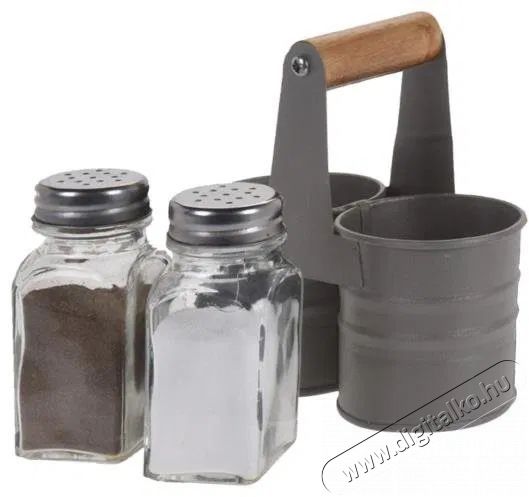 Orion Fűszertart&oacute;, &uuml;veg/f&eacute;m, &aacute;llv&aacute;nnyal 2 db Konyhai term&eacute;kek - Egy&eacute;b / Konyhai kieg&eacute;sz&iacute;tő - 515730