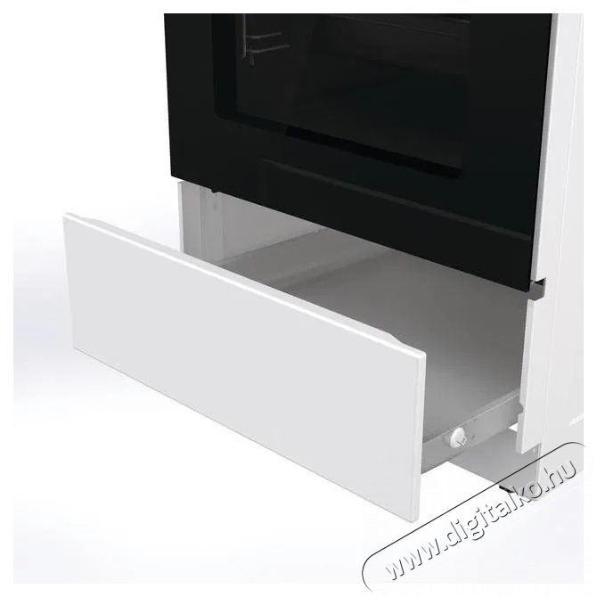 Gorenje GEC5C61WG Konyhai term&eacute;kek - S&uuml;tő-főzőlap, tűzhely (szabadon&aacute;ll&oacute;) - Elektromos tűzhely (szabadon&aacute;ll&oacute;) - 504412