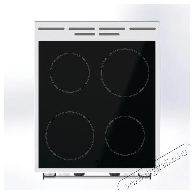 Gorenje GEC5C61WG Konyhai term&eacute;kek - S&uuml;tő-főzőlap, tűzhely (szabadon&aacute;ll&oacute;) - Elektromos tűzhely (szabadon&aacute;ll&oacute;) - 504412