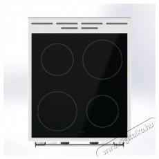 Gorenje GEC5C61WG Konyhai term&eacute;kek - S&uuml;tő-főzőlap, tűzhely (szabadon&aacute;ll&oacute;) - Elektromos tűzhely (szabadon&aacute;ll&oacute;) - 504412