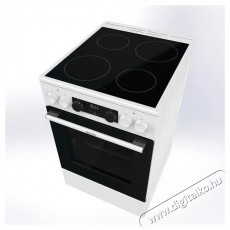 Gorenje GEC5C61WG Konyhai term&eacute;kek - S&uuml;tő-főzőlap, tűzhely (szabadon&aacute;ll&oacute;) - Elektromos tűzhely (szabadon&aacute;ll&oacute;) - 504412