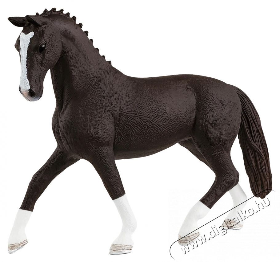 Schleich hannoveri kanca fekete figura H&aacute;ztart&aacute;s / Otthon / K&uuml;lt&eacute;r - J&aacute;t&eacute;k / Sport - J&aacute;t&eacute;kfigura - 534633