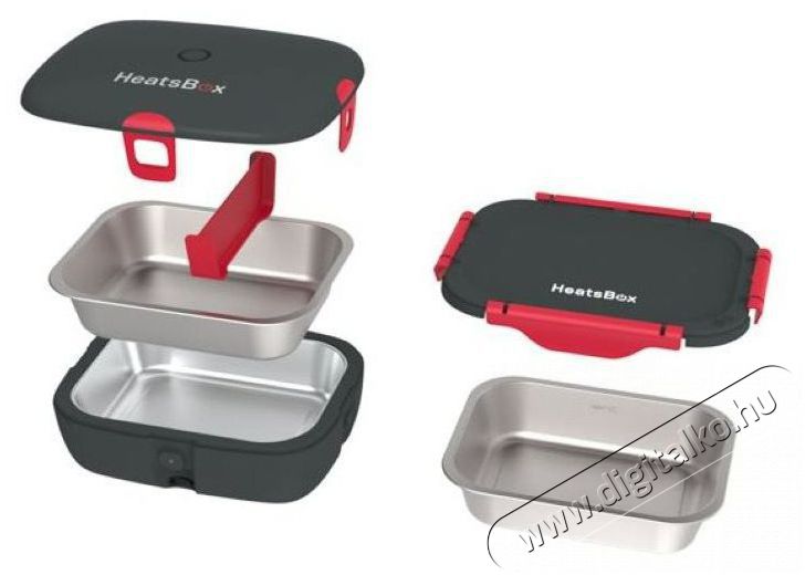 Faitron HeatsBox STYLE+ intelligens felmeleg&iacute;thető uzsonn&aacute;s doboz Mobil / Kommunik&aacute;ci&oacute; / Smart - Okos eszk&ouml;z - Egy&eacute;b okos eszk&ouml;z - 515424