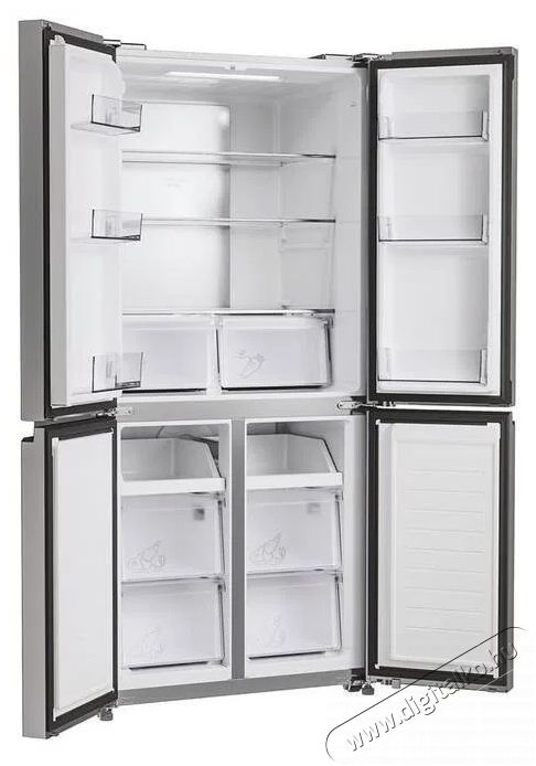 Hoover HHCR3818ENPL Konyhai term&eacute;kek - Hűtő, fagyaszt&oacute; (szabadon&aacute;ll&oacute;) - Amerikai t&iacute;pus&uacute; Side By Side hűtő - 504492