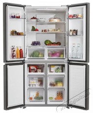 Hoover HHCR3818ENPL Konyhai term&eacute;kek - Hűtő, fagyaszt&oacute; (szabadon&aacute;ll&oacute;) - Amerikai t&iacute;pus&uacute; Side By Side hűtő - 504492