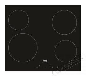 Beko HIC 64401 Konyhai term&eacute;kek - S&uuml;tő-főzőlap, tűzhely (be&eacute;p&iacute;thető) - Elektromos főzőlap (be&eacute;p&iacute;thető) - 515202