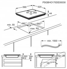 Electrolux LIL61434C 300 Induction Konyhai term&eacute;kek - S&uuml;tő-főzőlap, tűzhely (be&eacute;p&iacute;thető) - Indukci&oacute;s főzőlap (be&eacute;p&iacute;thető) - 515358