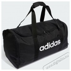 Adidas Linear Duffle k&ouml;zepes m&eacute;retű fitneszt&aacute;ska, fekete H&aacute;ztart&aacute;s / Otthon / K&uuml;lt&eacute;r - J&aacute;t&eacute;k / Sport - Kieg&eacute;sz&iacute;tő - 534057